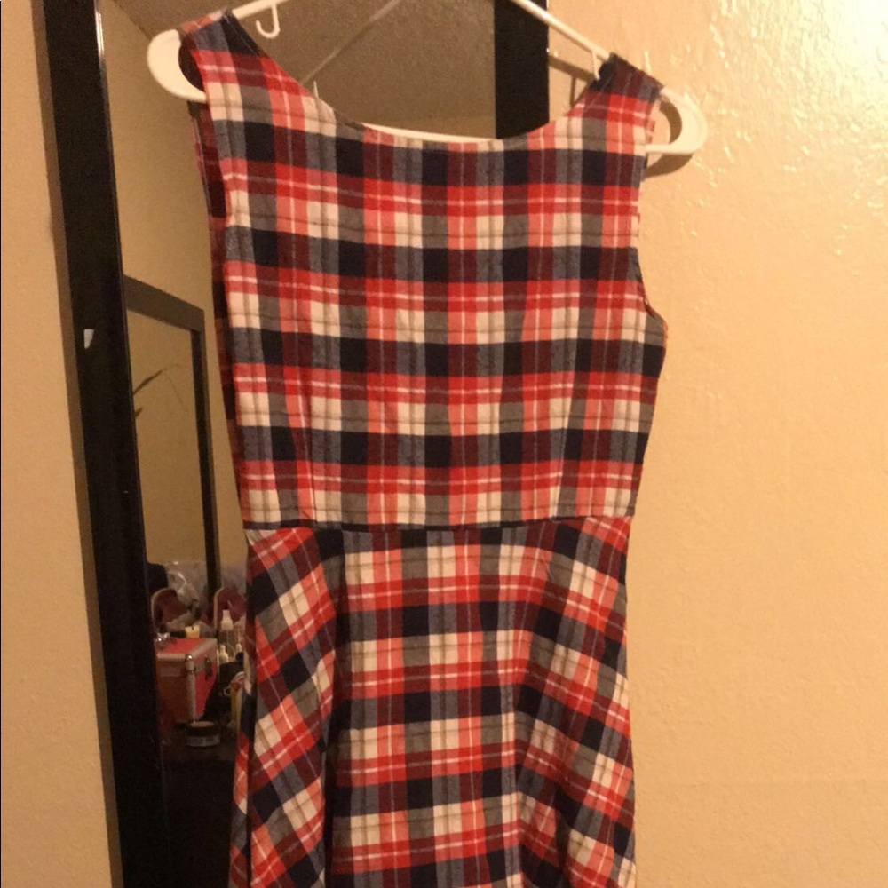 Vintage plaid dress